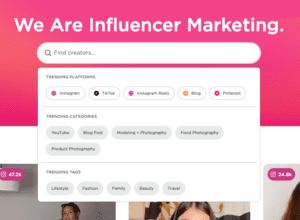 IZEA We are Influencer Marketing Marketplace screenshot